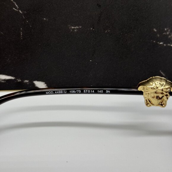 NEW VERSACE VE4499U 108/73 HAVANA WOMEN SUNGLASSES MOD 4499U 108/73 main image 5